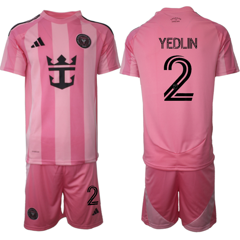 Men 2025-2026 Club Inter Milan CF home Pink 2 Soccer Jersey
